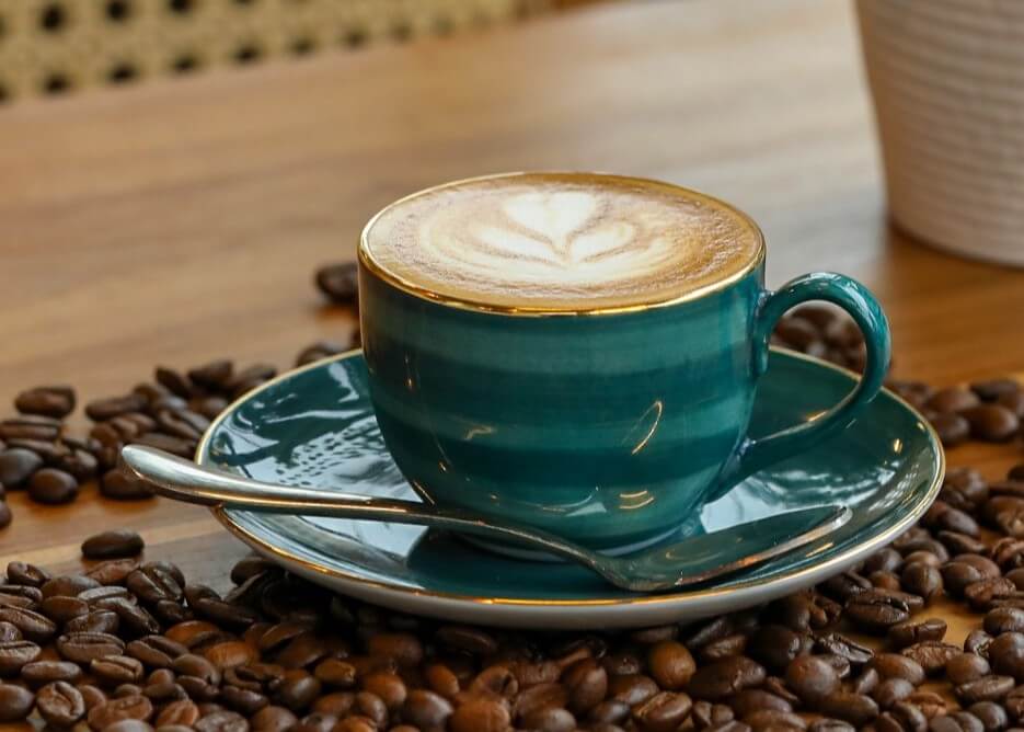 Premium Sri Lankan coffee beans from highland plantations showcasing the rich heritage and quality of locally grown coffee at Nook Cafe
