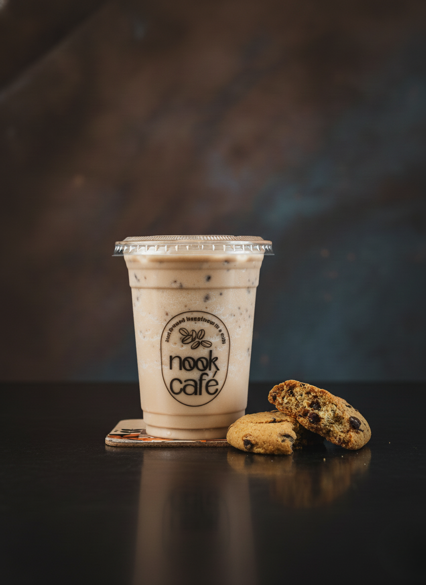 Cookie Dough Ice Blend - Delicious food and beverage available at Nook Cafe menu